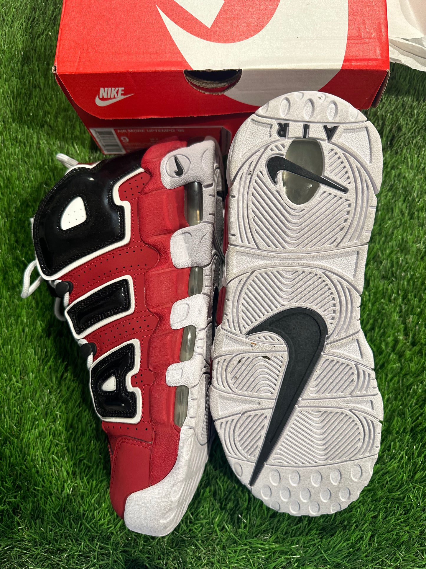 Nike Air More Uptempo Bulls Hoops Pack 9M/10.5