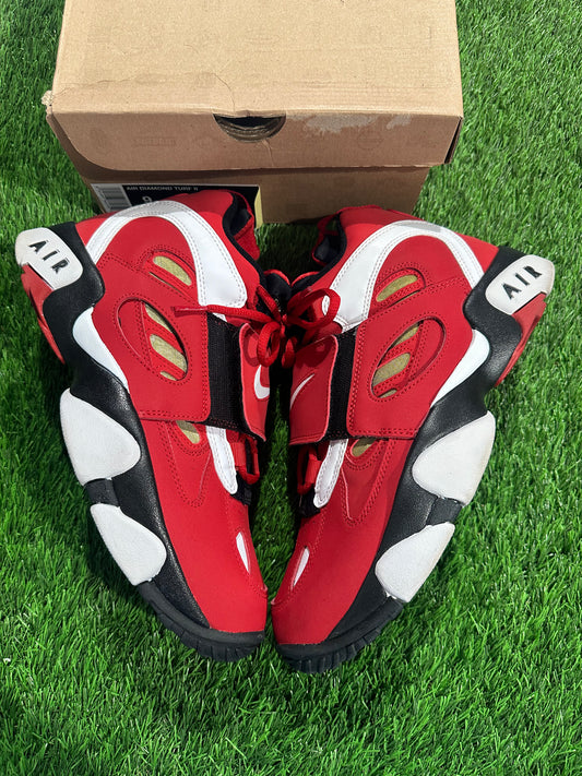 Nike Air Diamond Turf II Red Gold (2012)