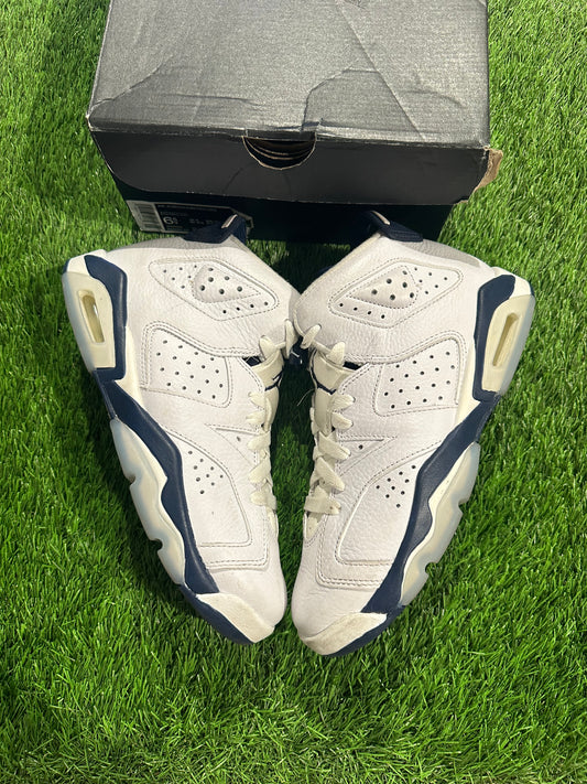 Jordan 6 Retro Midnight Navy (2022) (GS) 6.5Y/8W