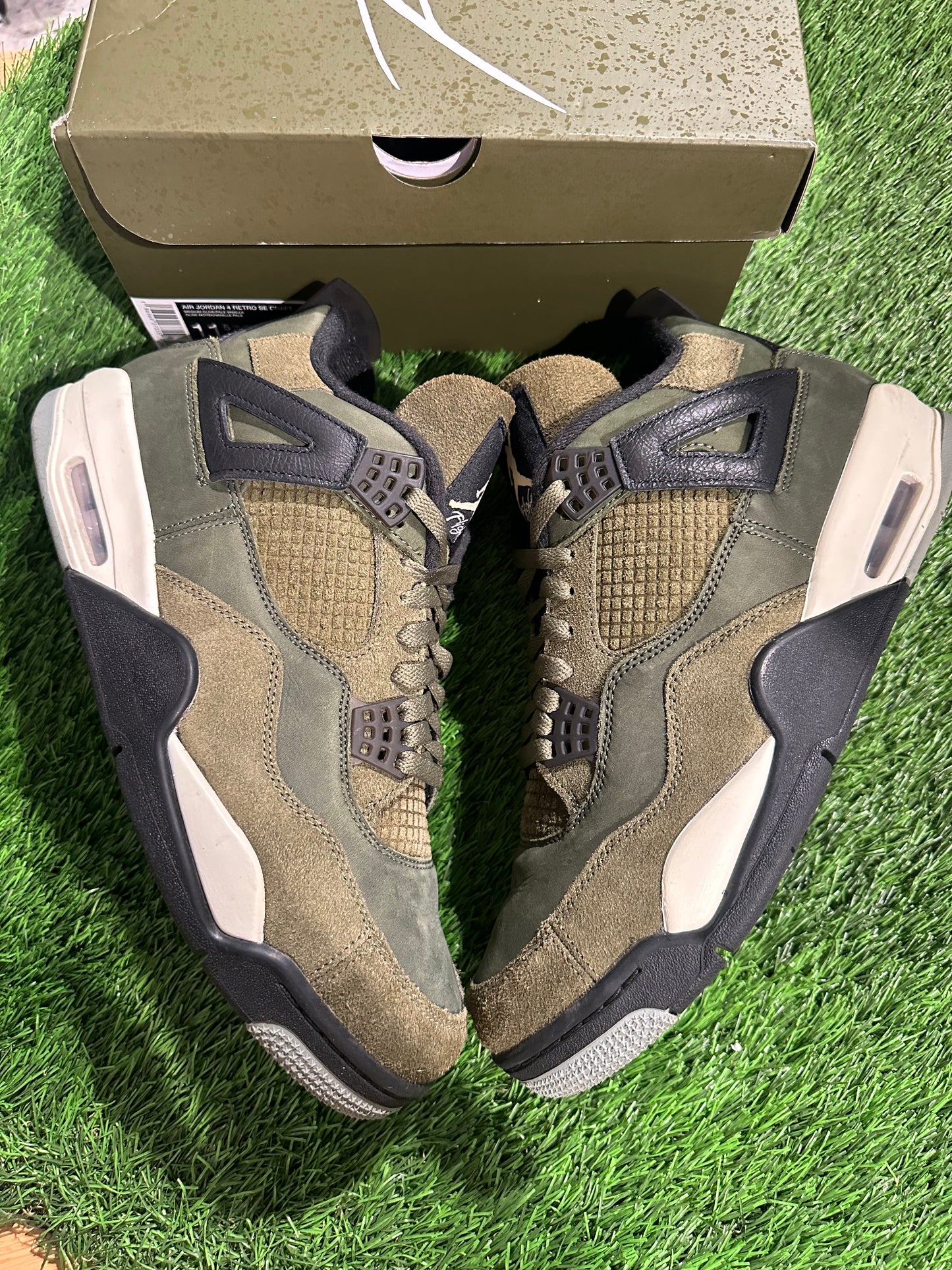 Jordan 4 Retro SE Craft Medium Olive