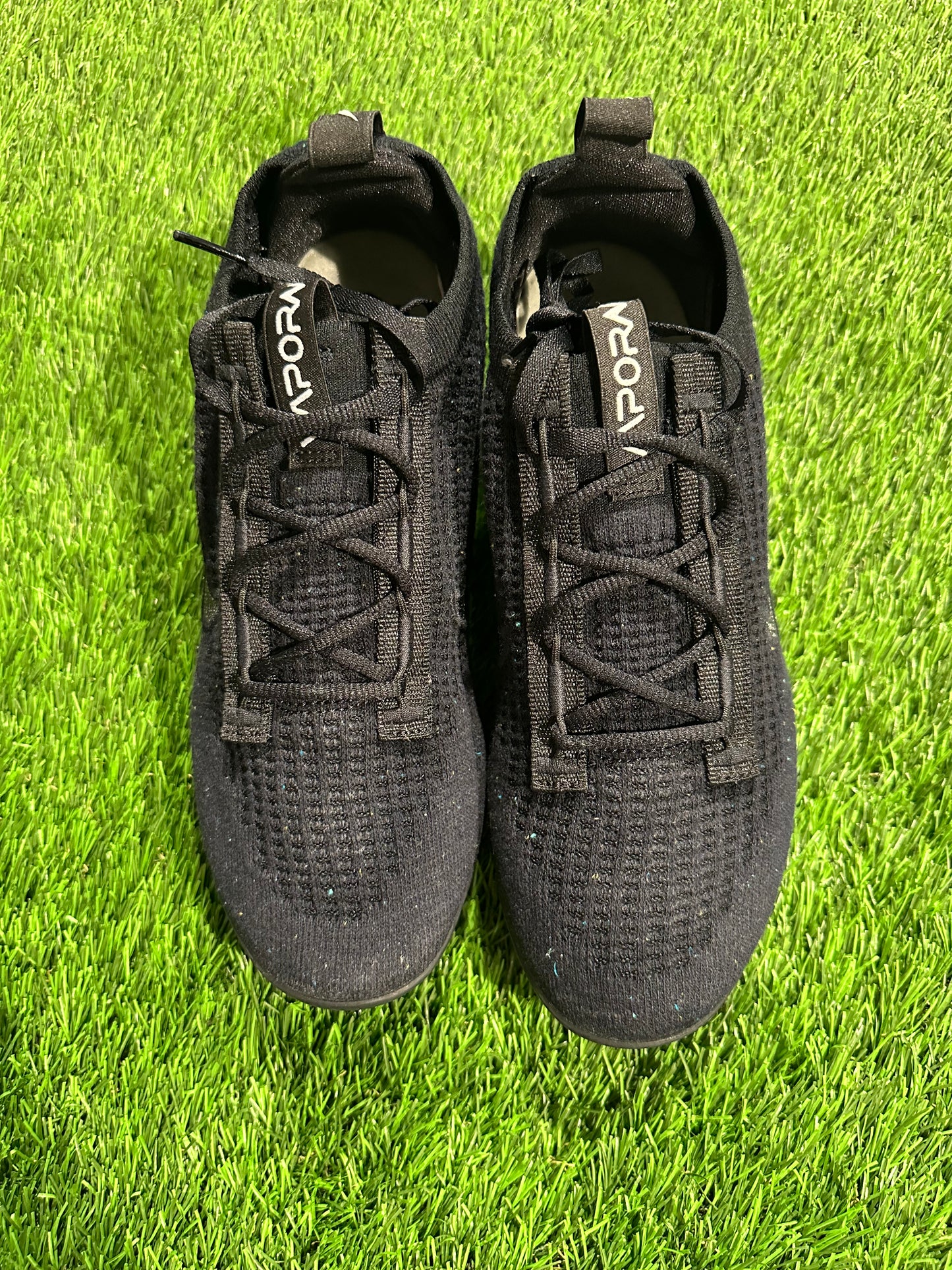 Nike Air VaporMax 2021 FK Triple Black (Women's) 6.5Y/8W