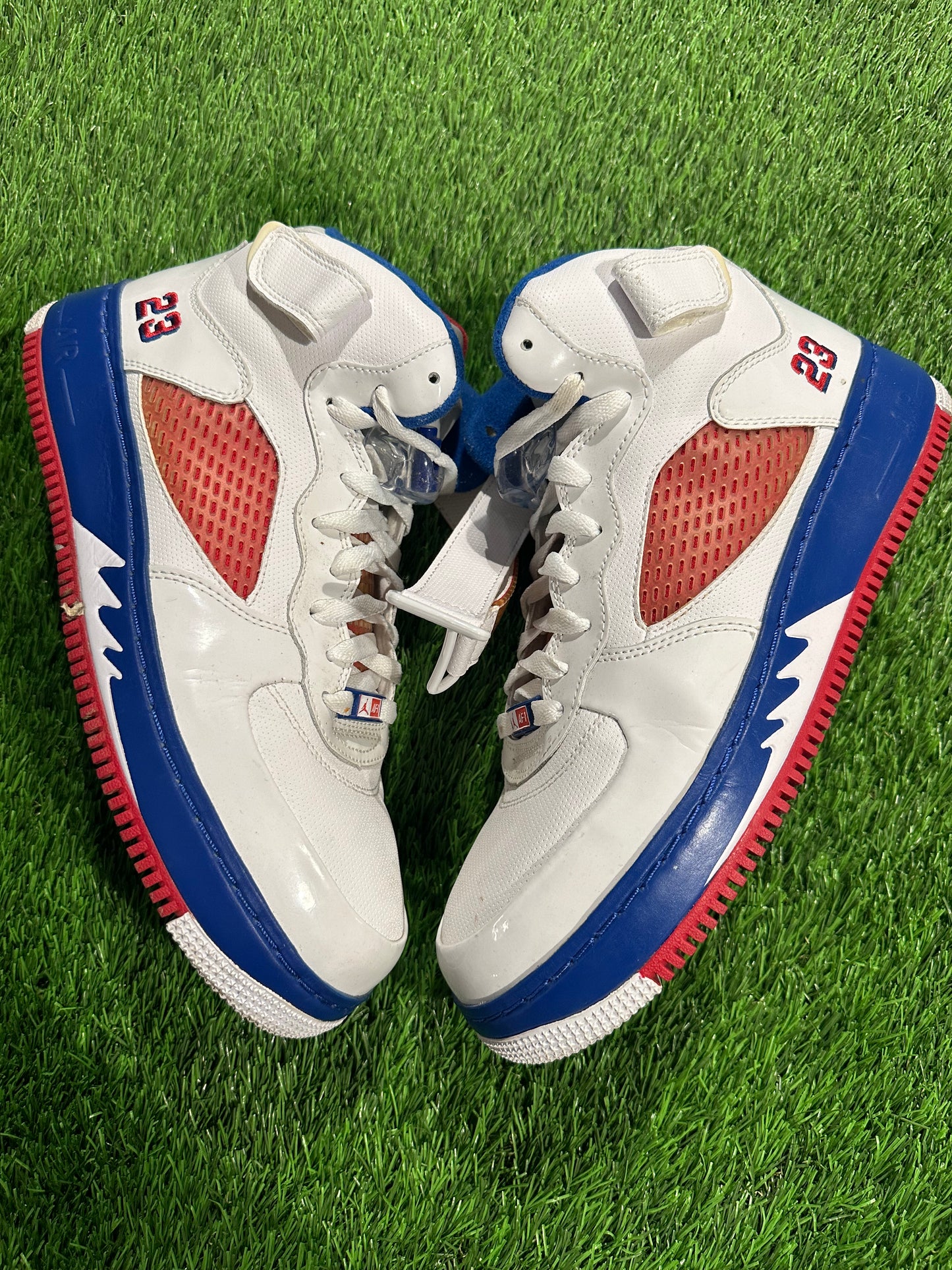 Air Jordan 5 Fusion 'Varsity Red Blue Ribbon' (2008)