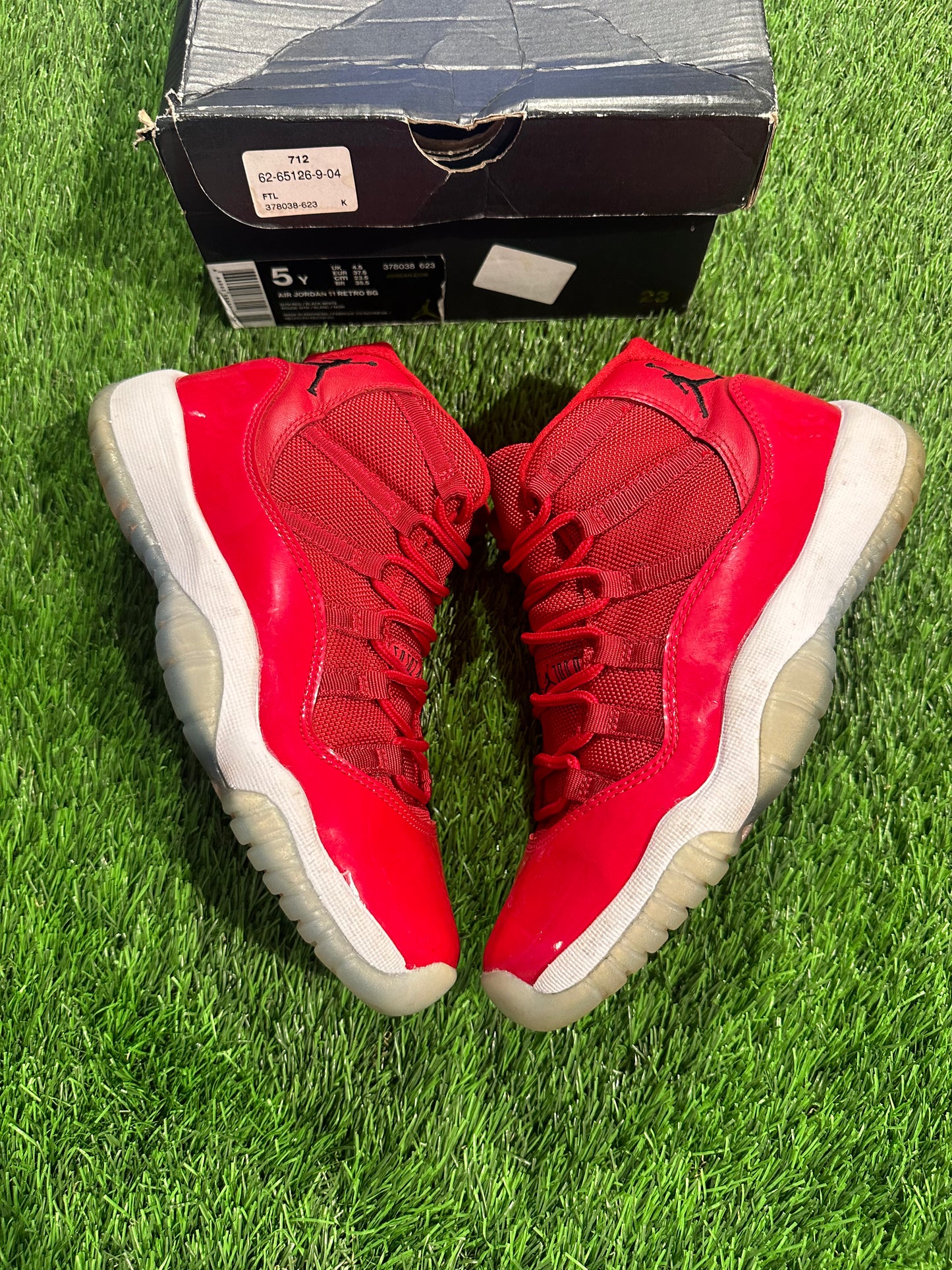 Jordan 11 Retro Win Like 96 (GS) 5Y/6.5W