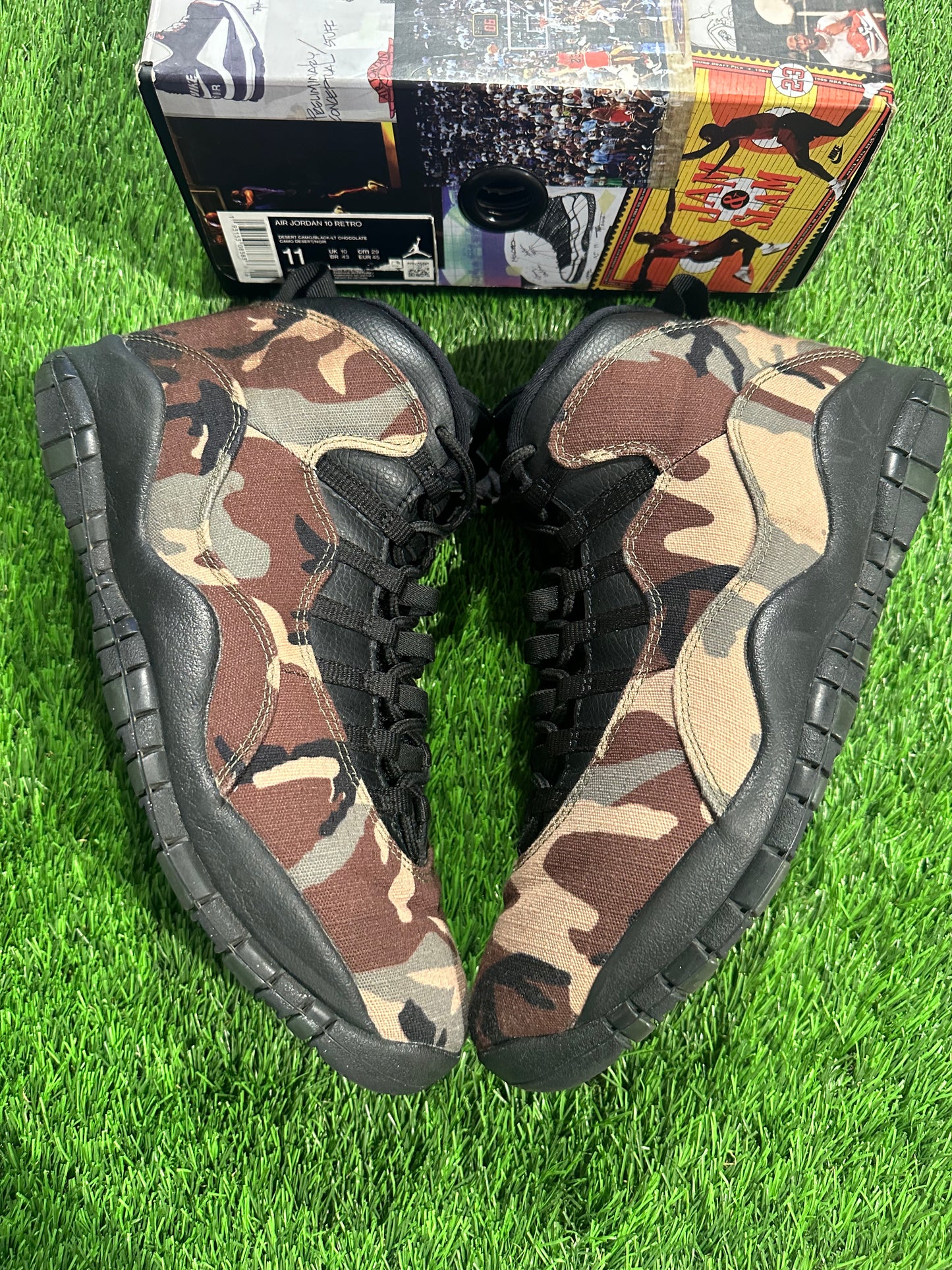 Jordan 10 Retro Woodland Camo 11M/12.5W