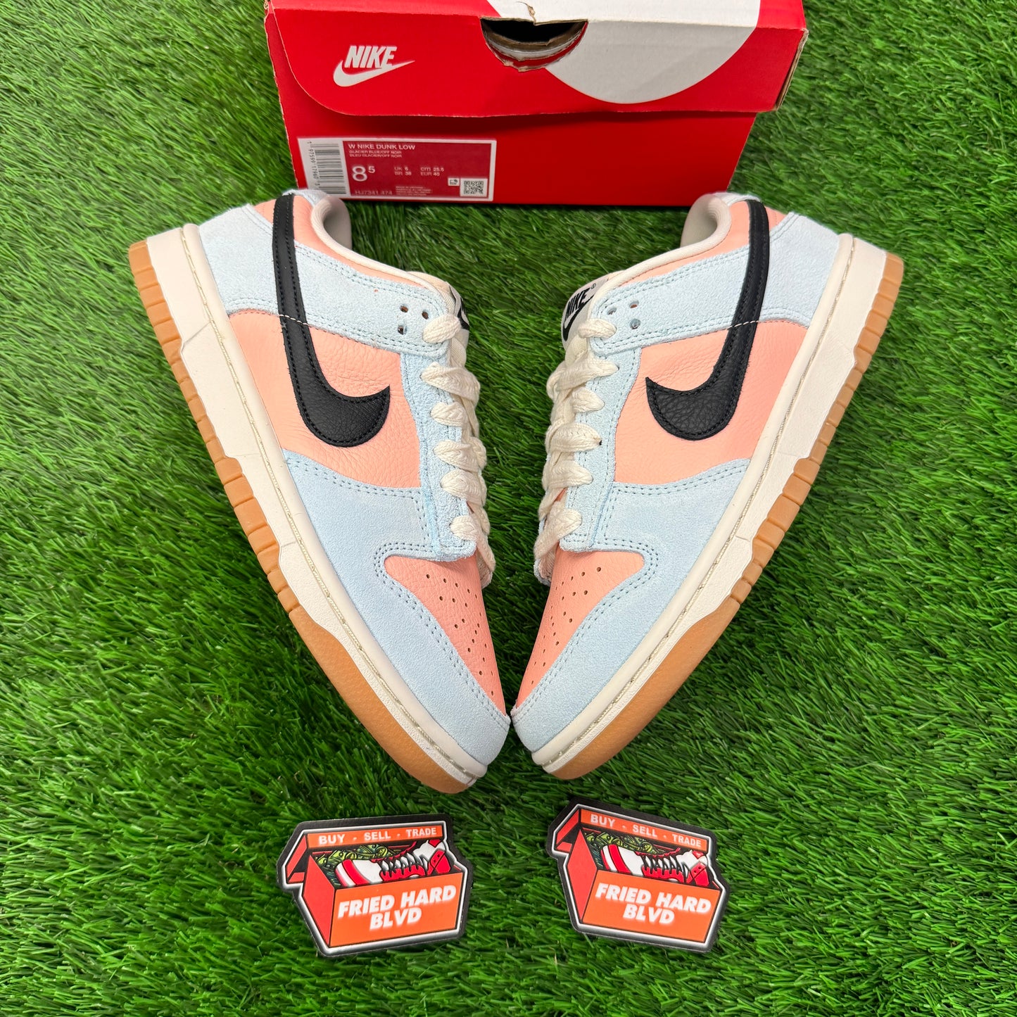 Dunk Low Glacier Blue Arctic Orange (Women's) SIZE 7Y/8.5W