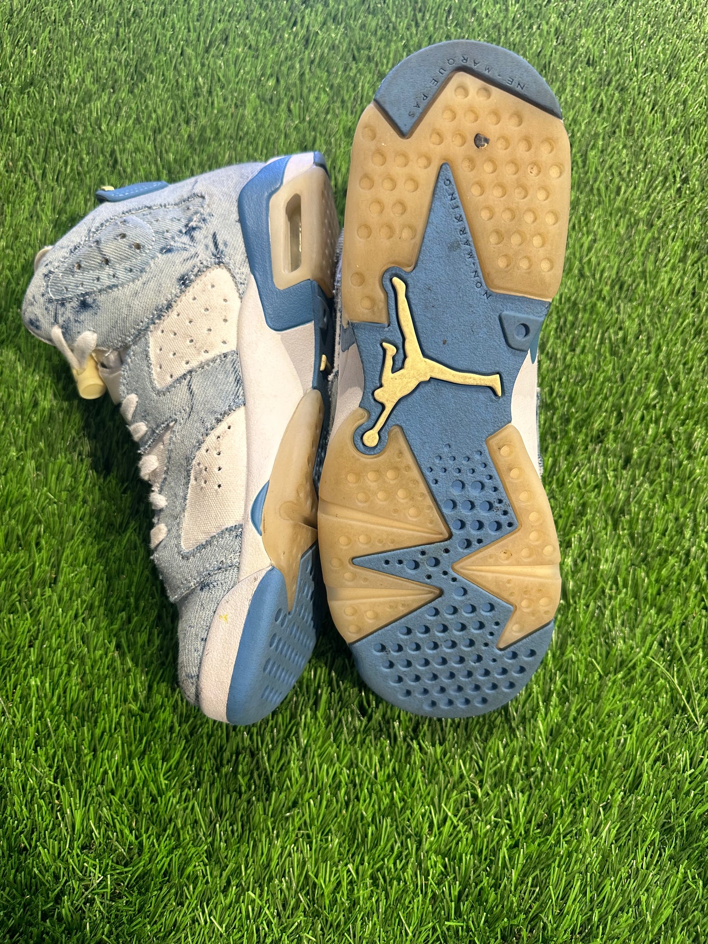 Jordan 6 Retro Washed Denim (2022) (GS) 7Y/8.5W