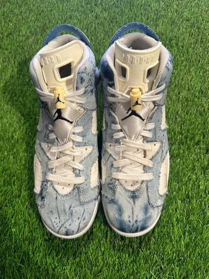 Jordan 6 Retro Washed Denim (2022) (GS) 7Y/8.5W