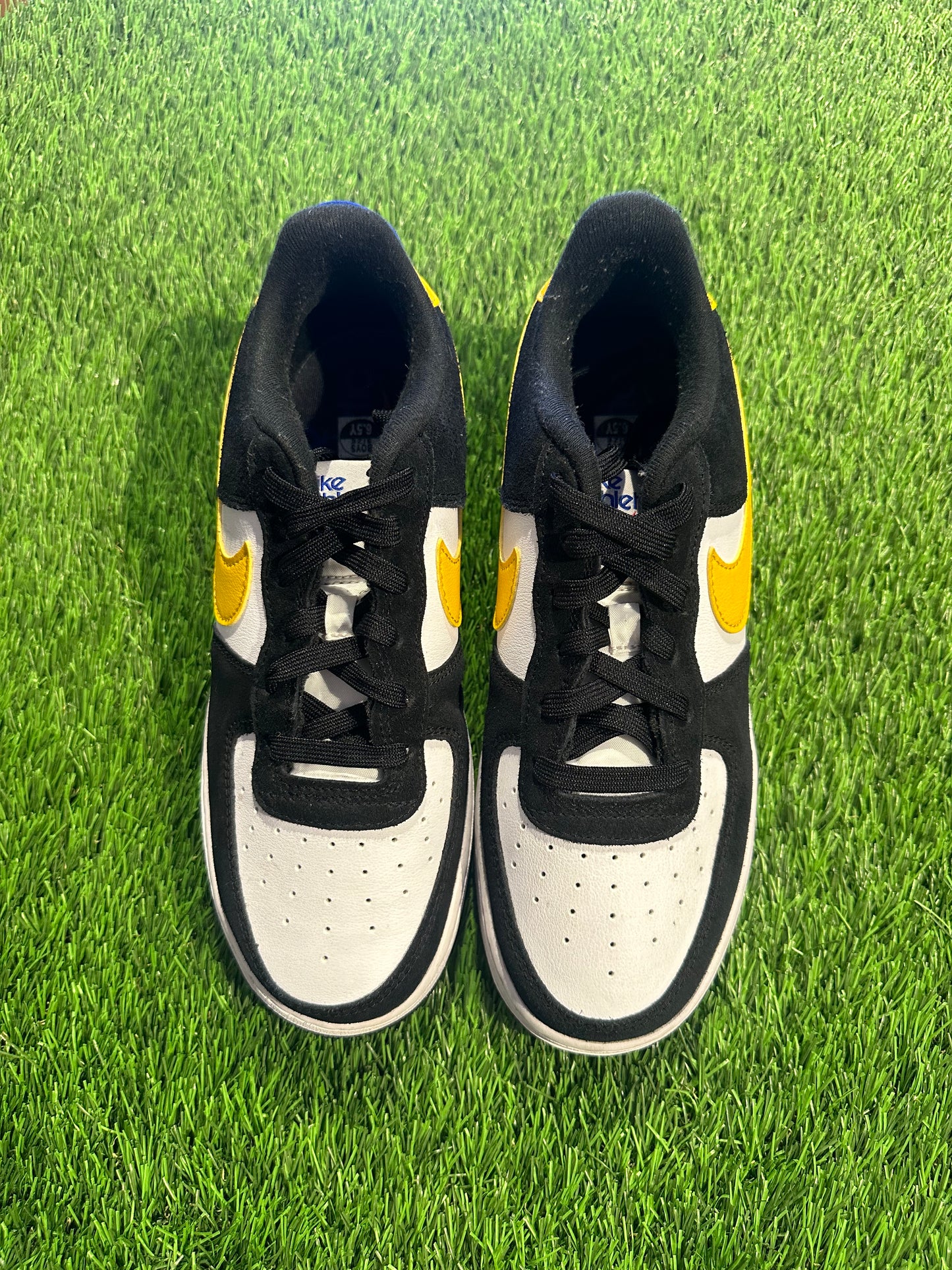 Nike Air Force 1 Low Athletic Club Black University Gold (GS) 6.5Y/8W