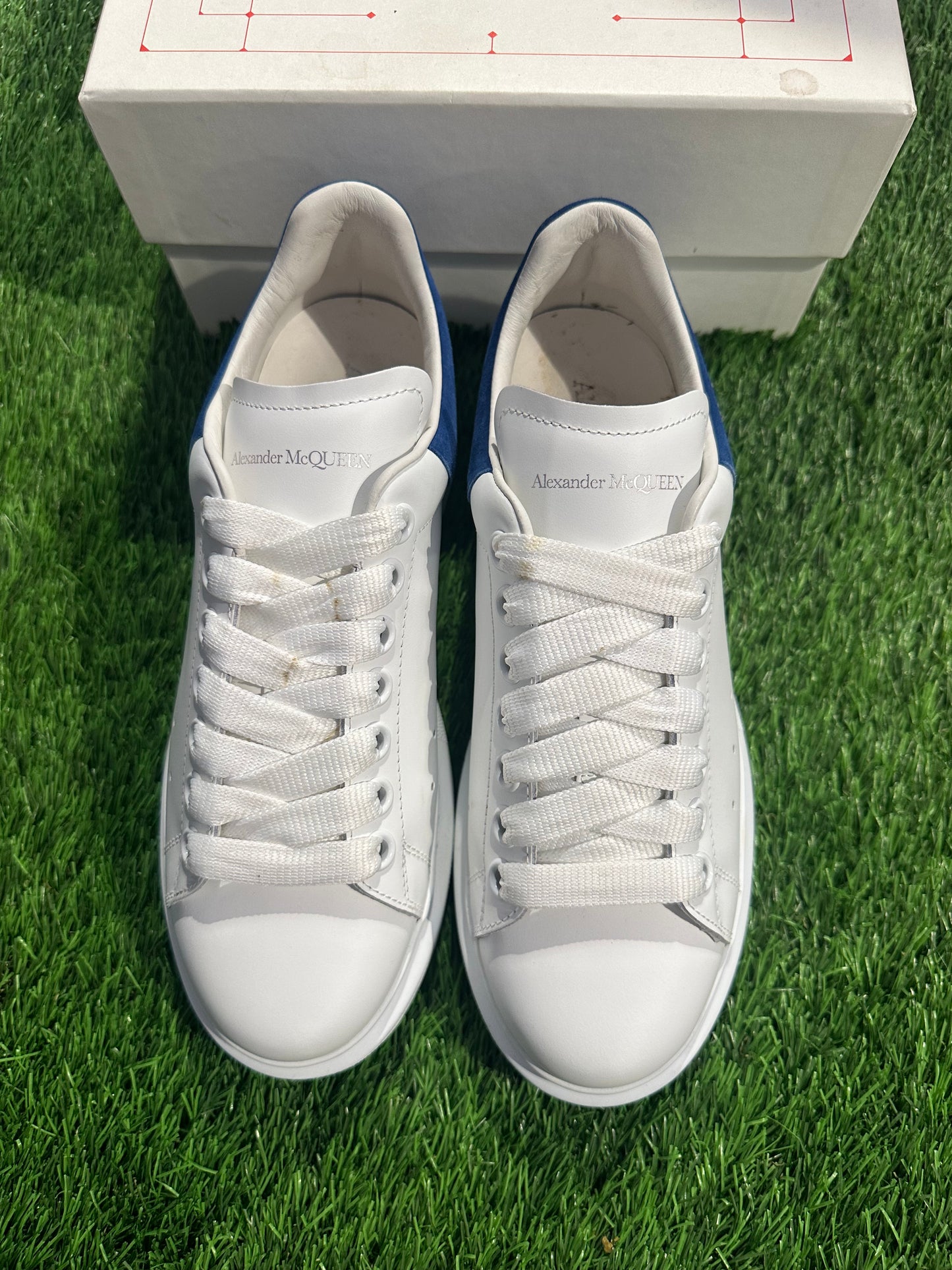Alexander McQueen Oversized Paris Blue 6.5Y/8W