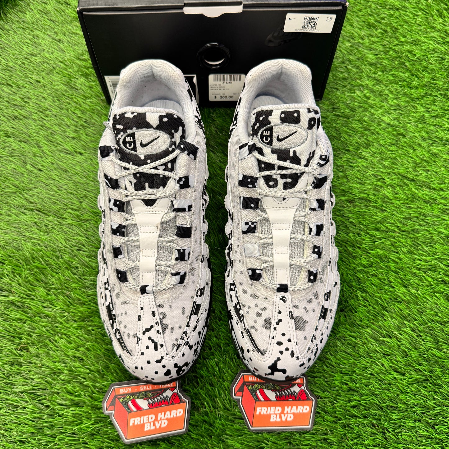 Air Max 95 Cav Empt White SIZE 9M/10.5W