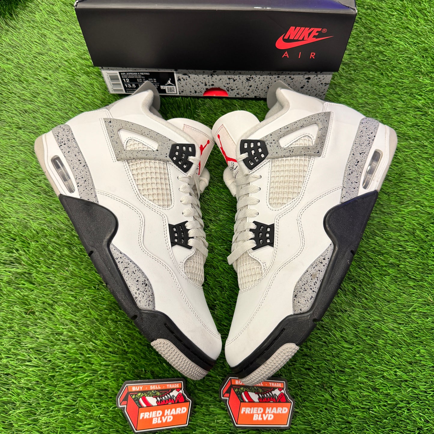 Jordan 4 Retro White Cement (2025) SIZE 12M/13.5W