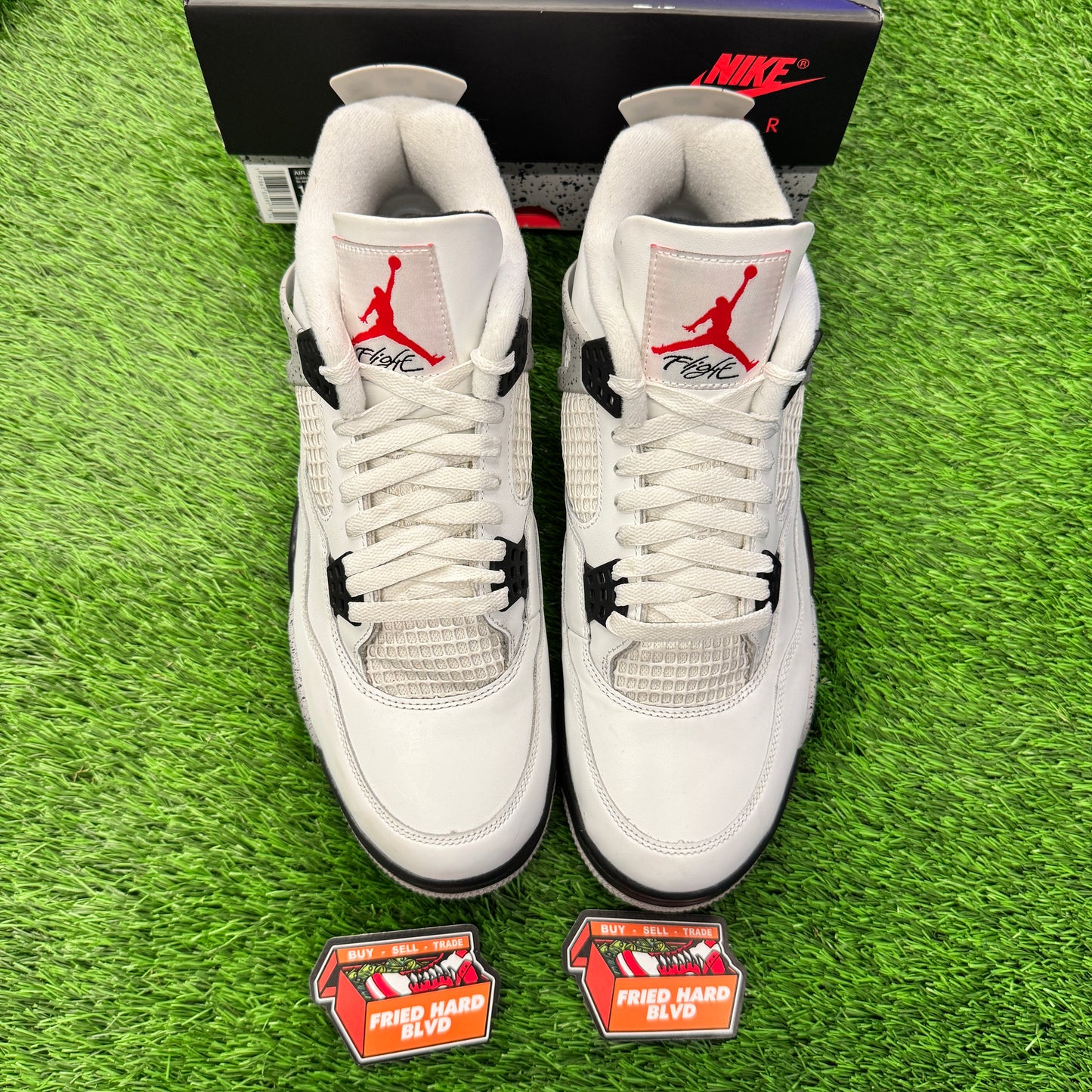 Jordan 4 Retro White Cement (2025) SIZE 12M/13.5W