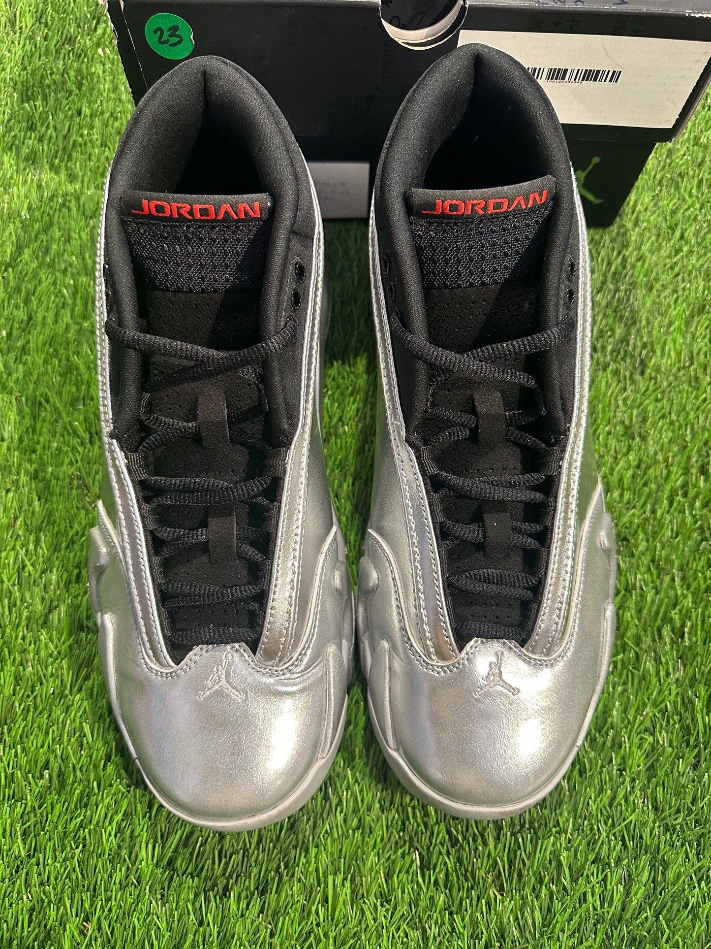 Jordan 14 Retro Metallic Silver (Women's) 8.5M/10W