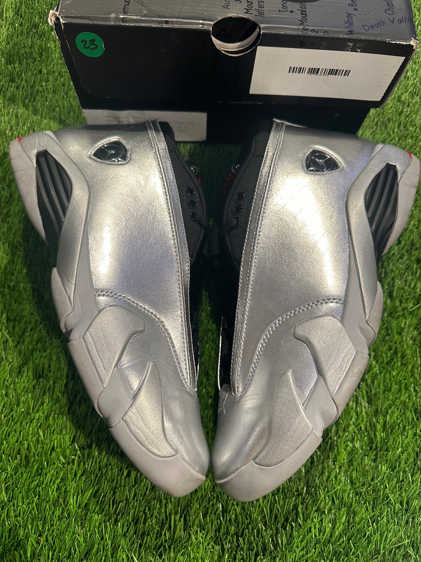 Jordan 14 Retro Metallic Silver (Women's) 8.5M/10W