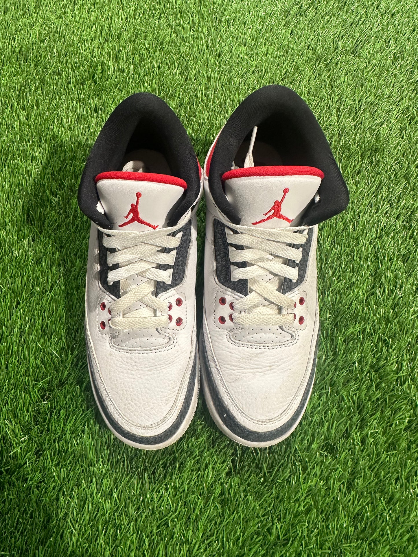Jordan 3 Retro SE Fire Red Denim (GS) 7Y/8.5W