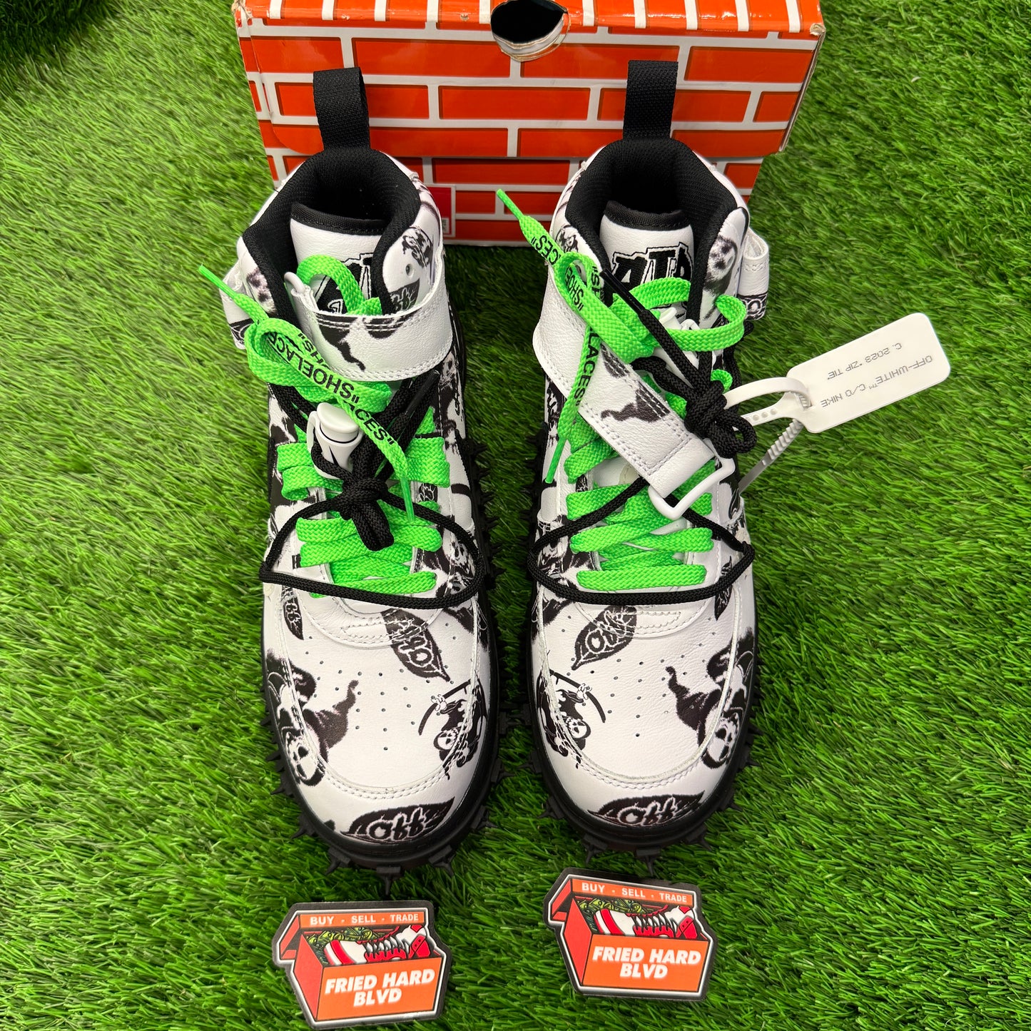 Air Force 1 Mid SP Off-White Grim Reaper SIZE 9.5M/11W
