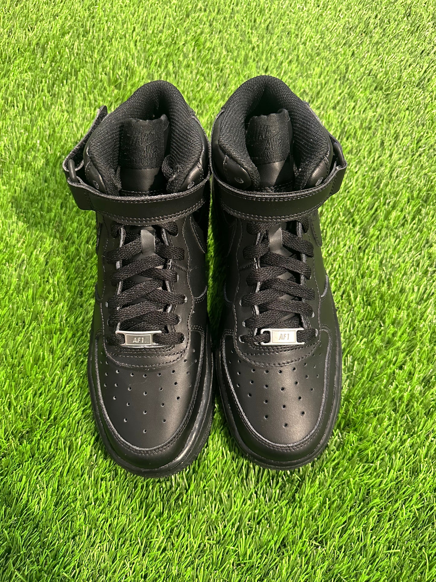 Nike Air Force 1 Mid Black (GS)