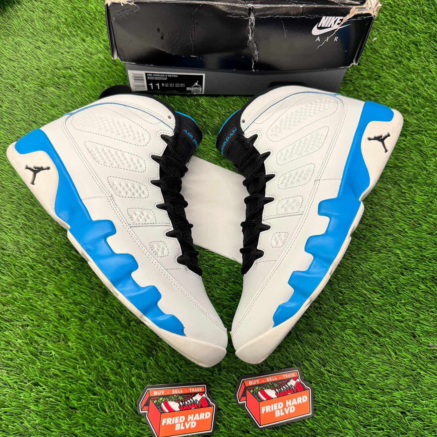 Jordan 9 Retro Powder Blue (2024) SIZE 11.5M/13W