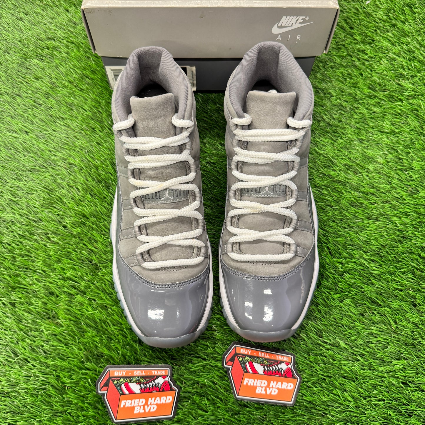 Jordan 11 Retro Cool Grey (2021) (GS) SIZE 7Y/8.5W