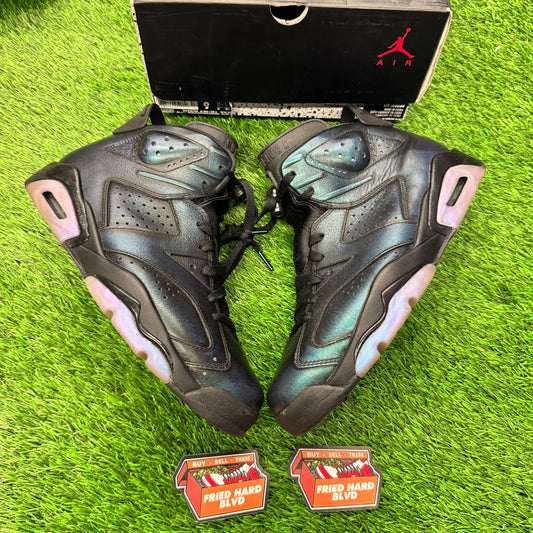 Jordan 6 Retro All-Star Chameleon (2017) SIZE 9M/10.5W