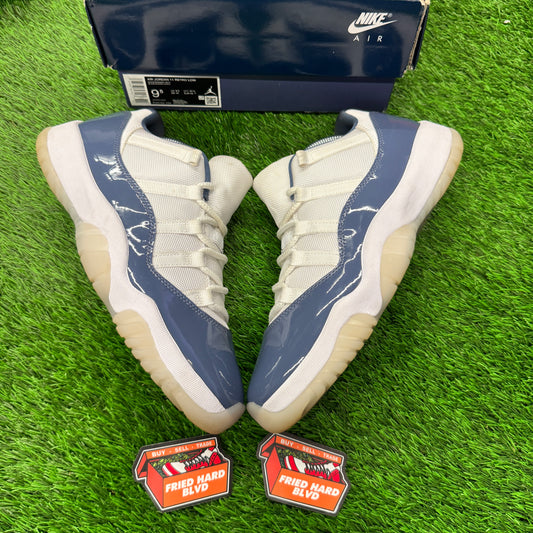 Jordan 11 Retro Low Diffused Blue SIZE 9.5M/11W