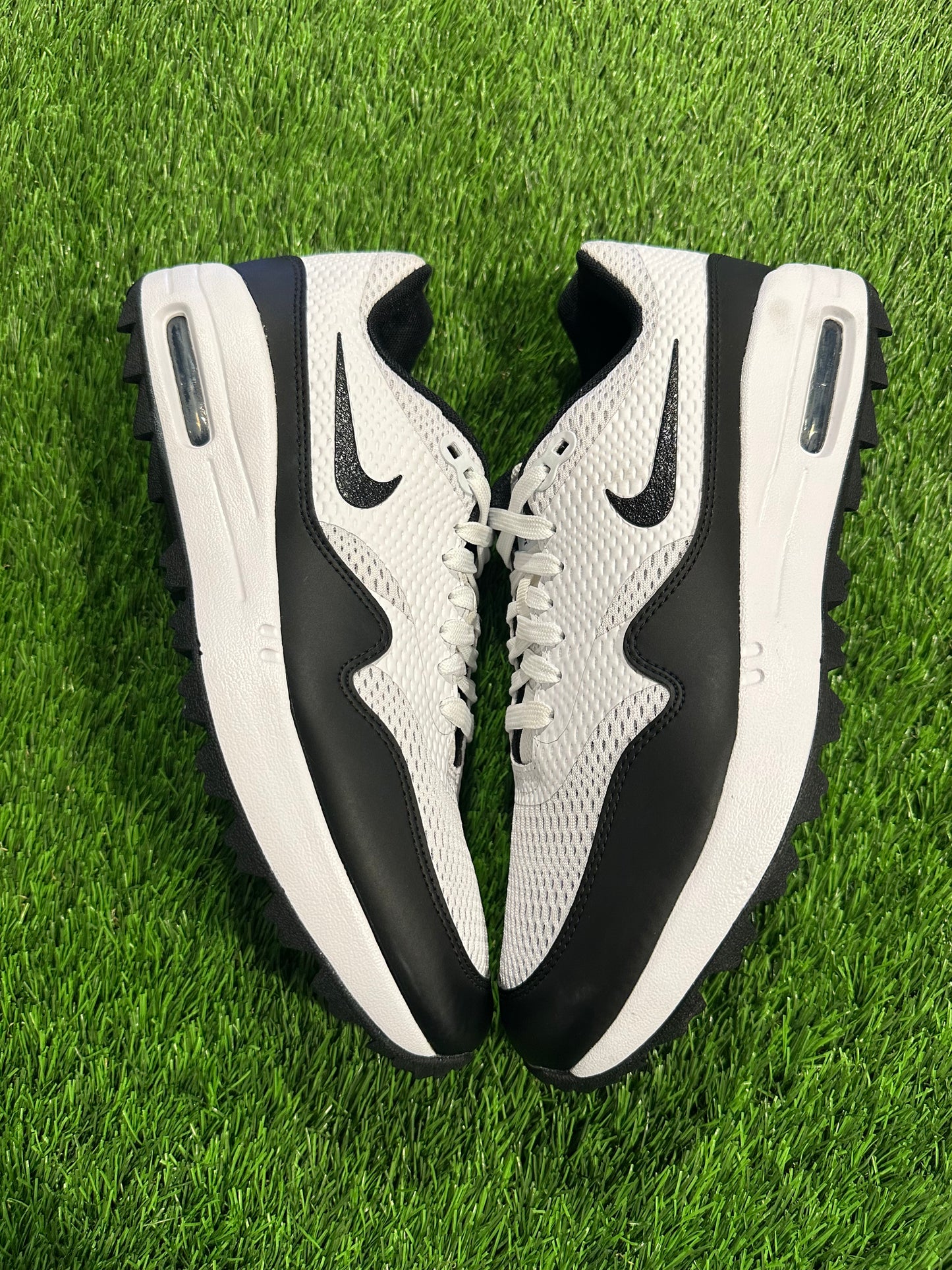 Air Max 1 Golf White Black 8.5M/10W