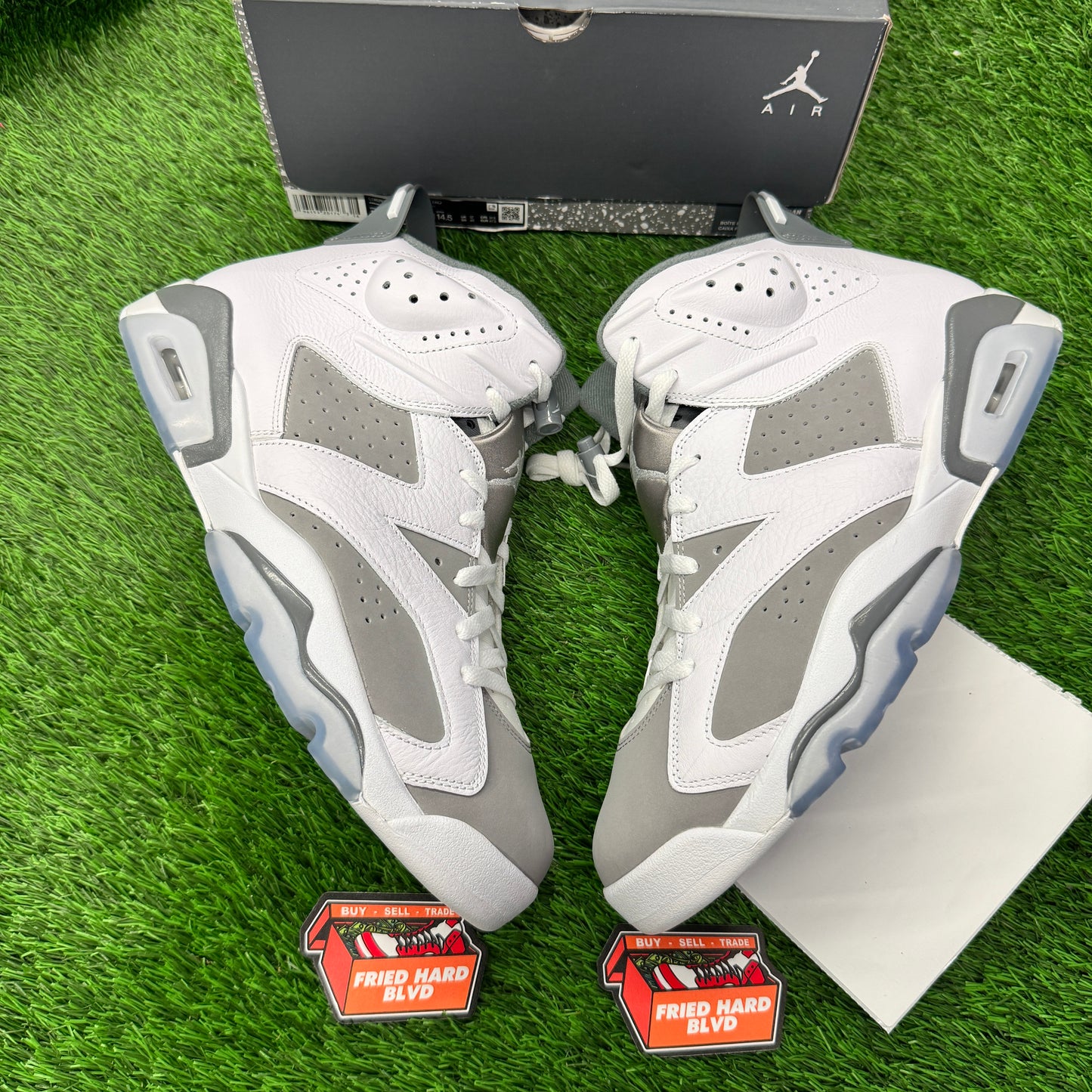 Jordan 6 Retro Cool Grey SIZE 13M/14.5W