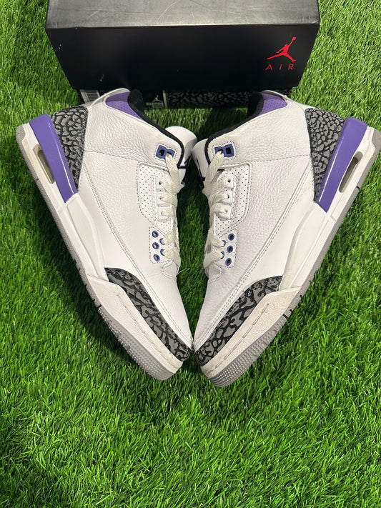 Jordan 3 Retro Dark Iris (GS) 7Y/8.5W