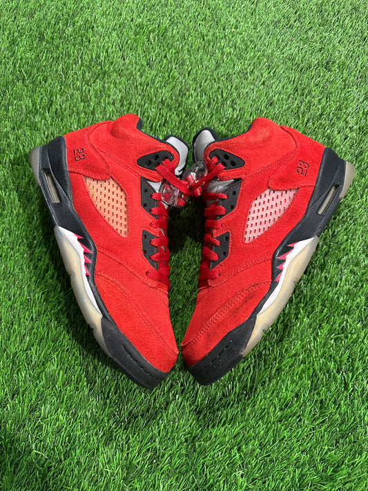 Jordan 5 Retro Raging Bull Red (2021) (GS) 7Y/8.5W