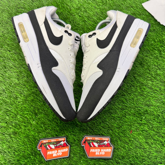 Air Max 1 White Black Neutral Grey (Women's) SIZE 9.5M/11W