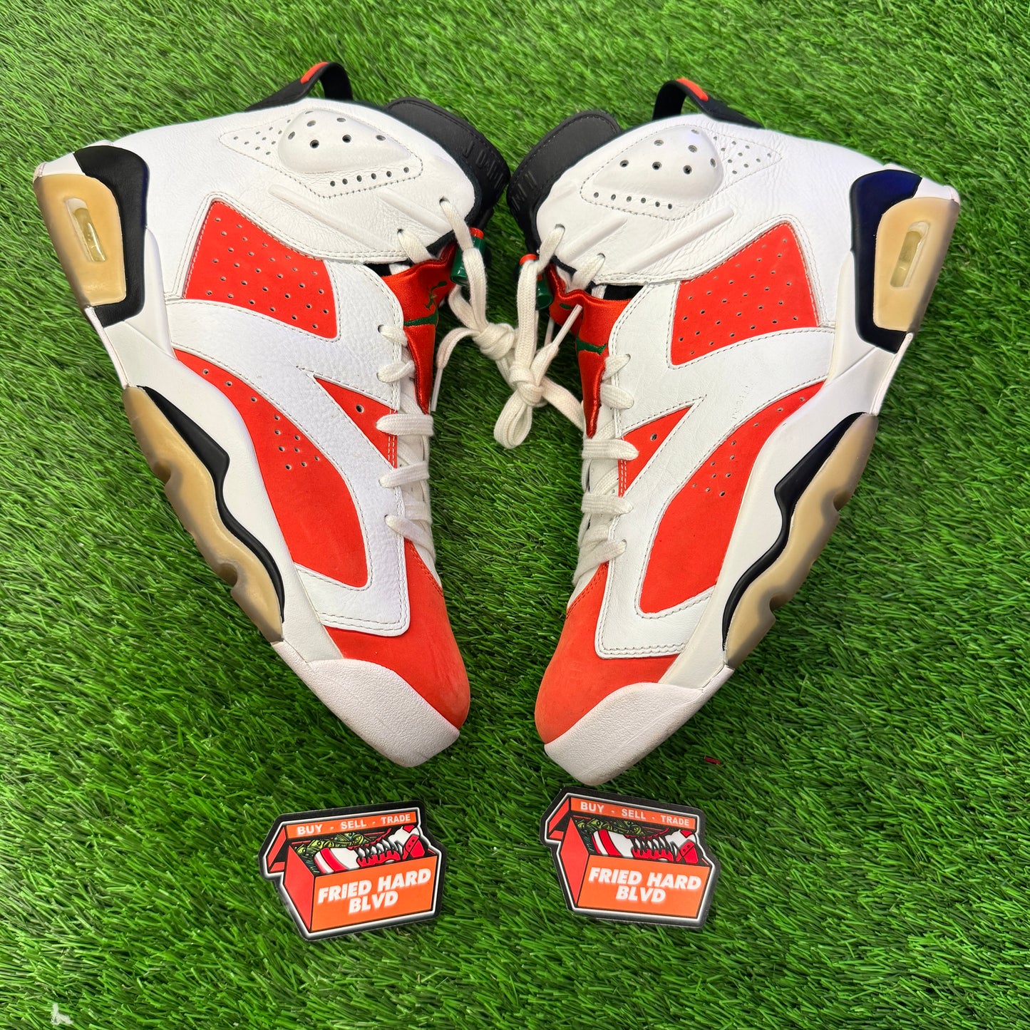 Jordan 6 Retro Gatorade Like Mike White SIZE 12M/13.5W