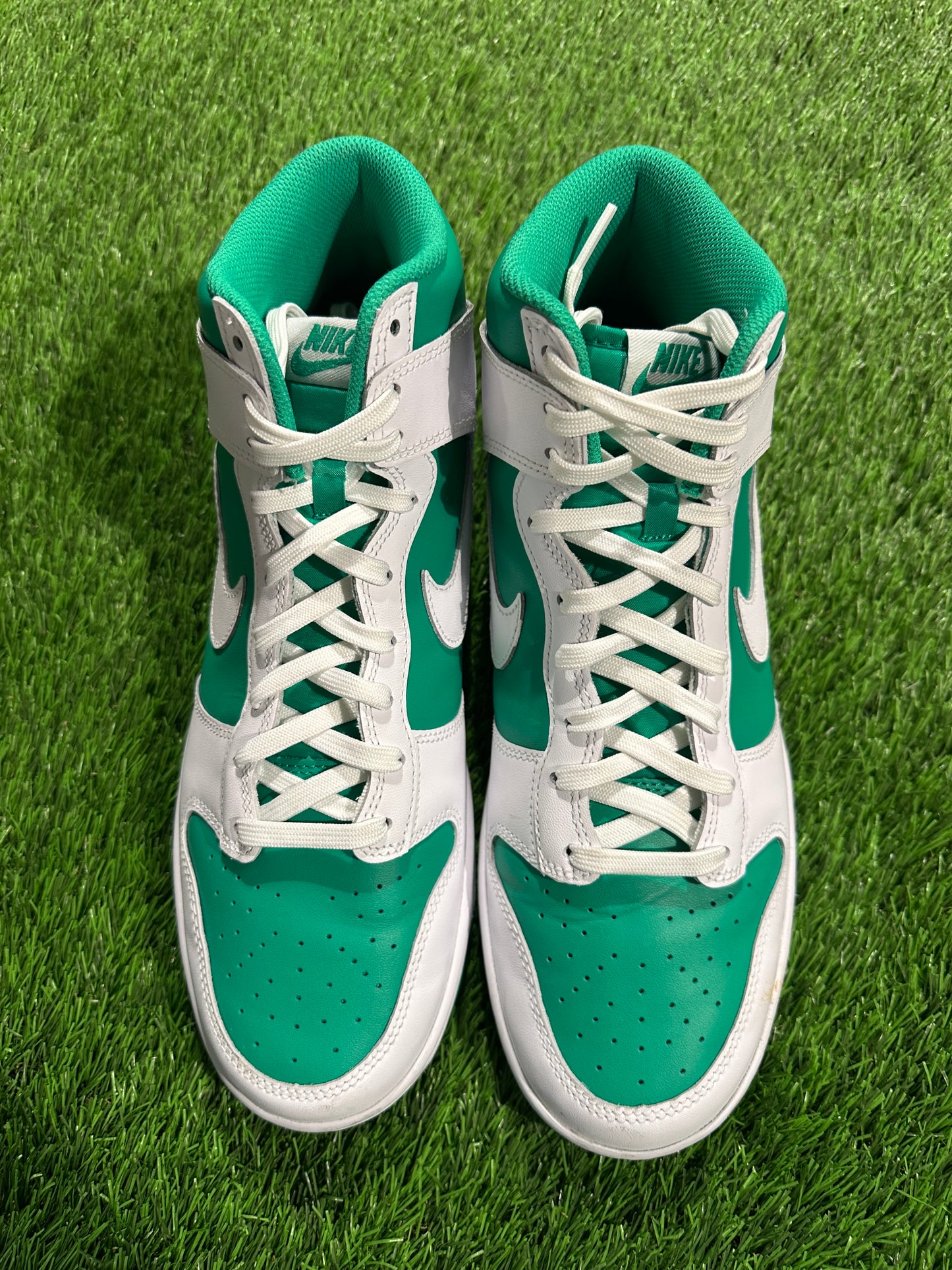 Nike Dunk High Stadium Green White