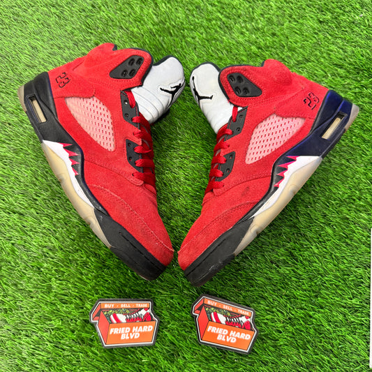 Jordan 5 Retro Raging Bull Red (2021) SIZE 8M/9.5W