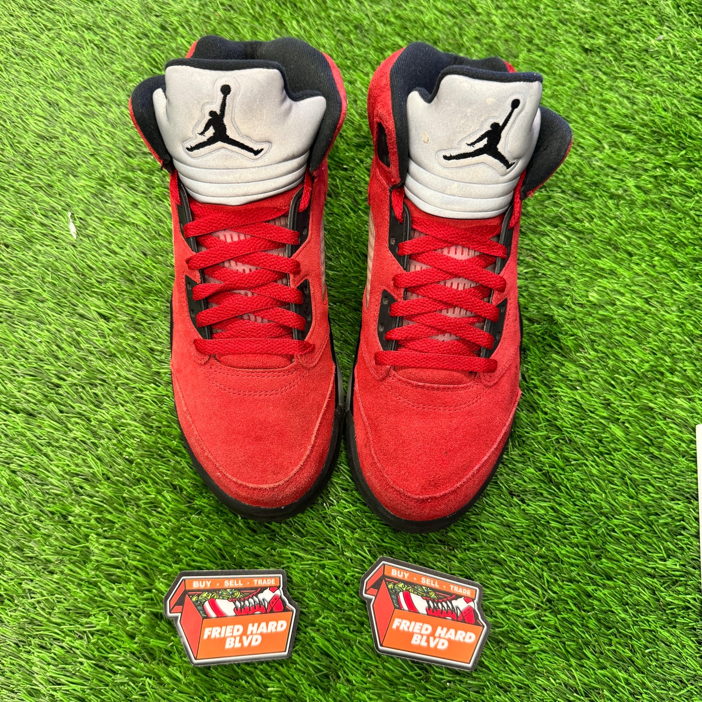 Jordan 5 Retro Raging Bull Red (2021) SIZE 8M/9.5W
