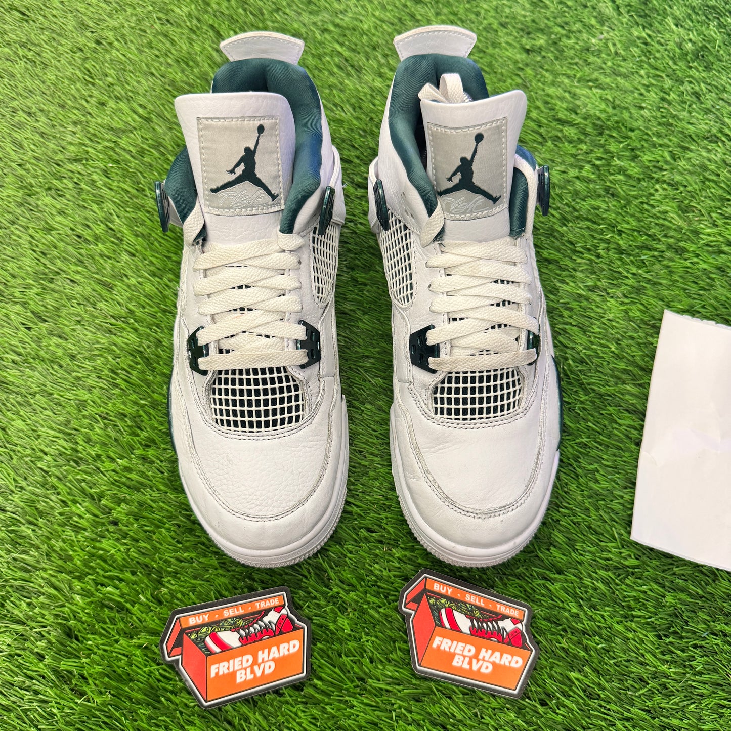 Jordan 4 Retro Oxidized Green (GS) 7Y/8.5W