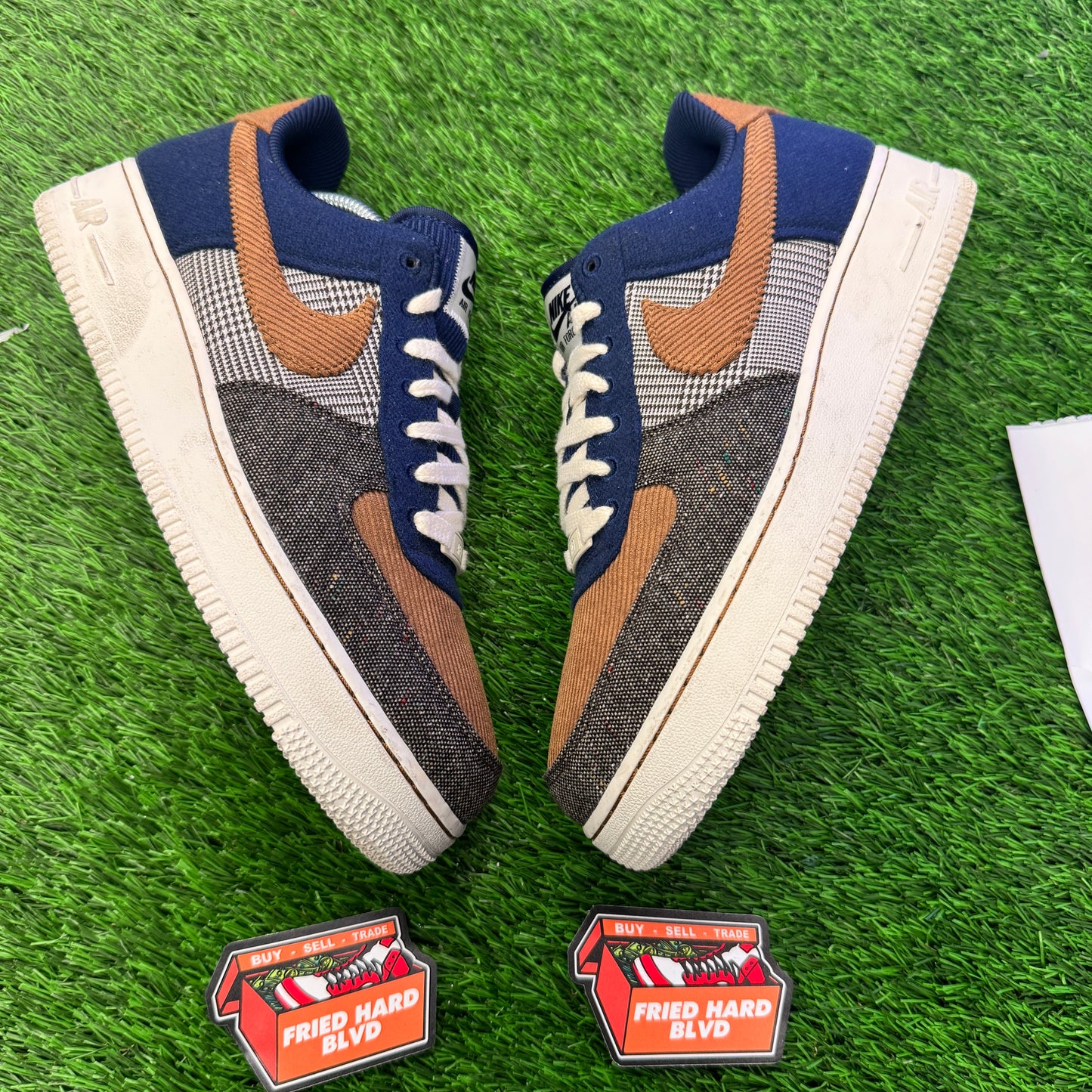 Air Force 1 Low '07 PRM Tweed Midnight Navy Corduroy SIZE 9.5M/11W