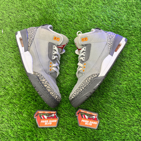 Jordan 3 Retro Cool Grey (2021) SIZE 8M/9.5W