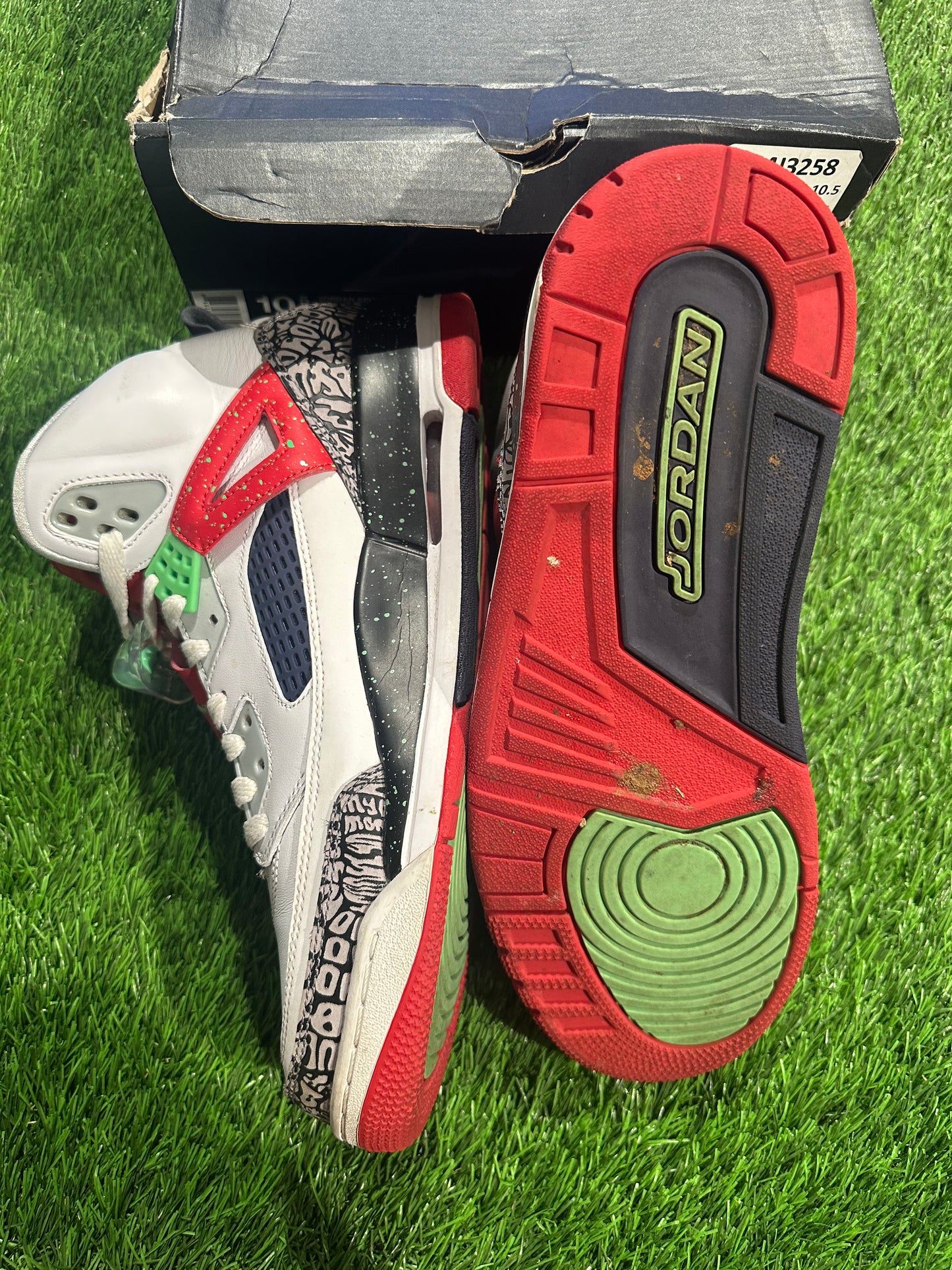 Jordan Spizike Poison Green 10.5M/12W