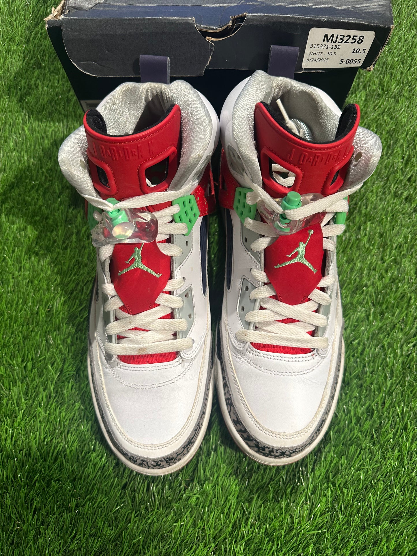 Jordan Spizike Poison Green 10.5M/12W