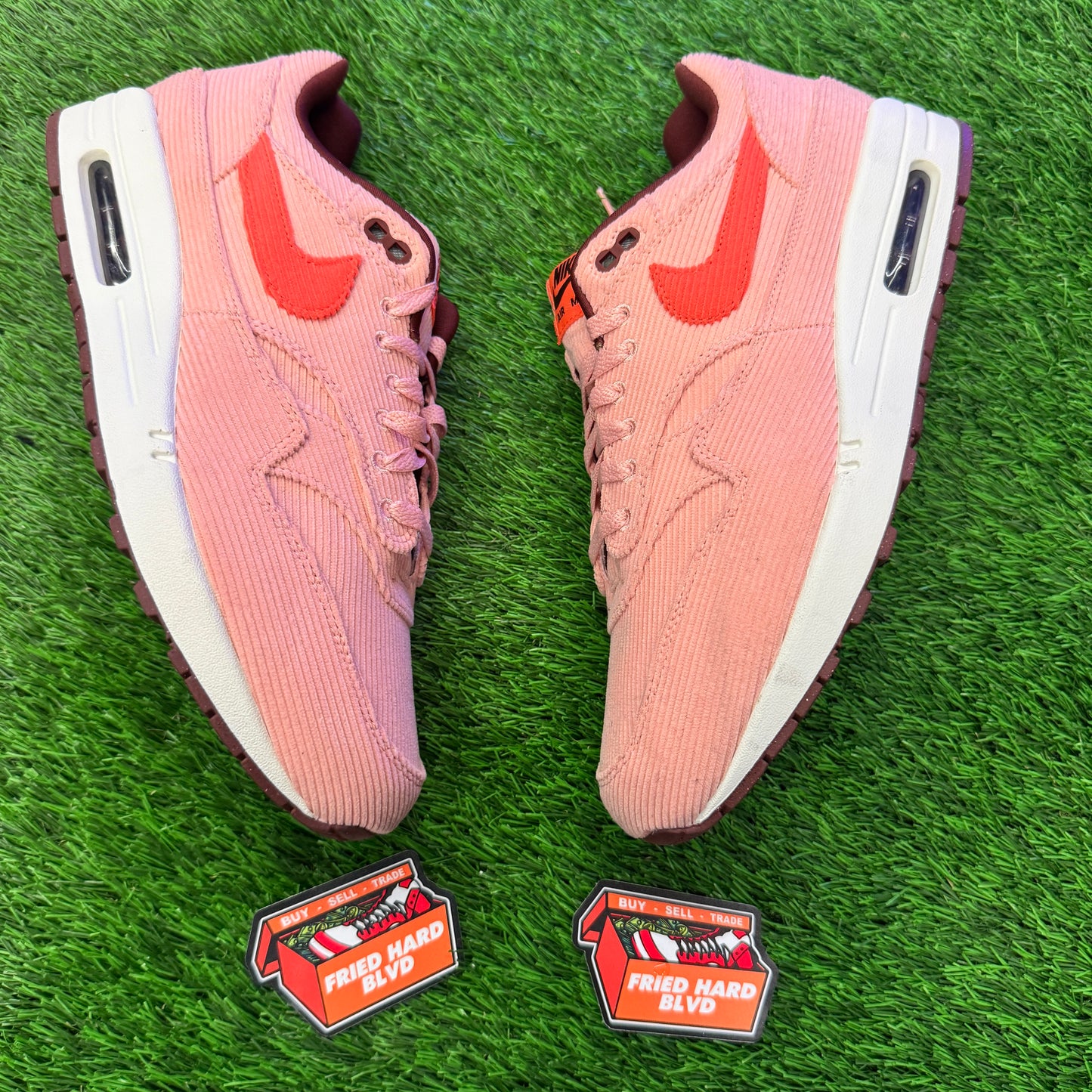 Air Max 1 PRM Corduroy Coral Stardust SIZE 12.5M/14W