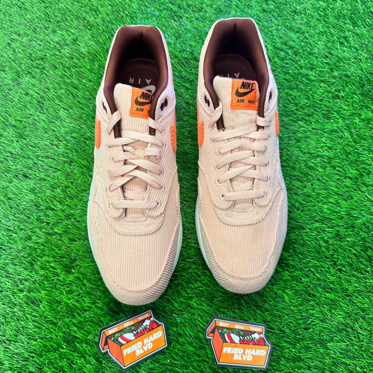 Air Max 1 PRM Corduroy Coral Stardust SIZE 12.5M/14W