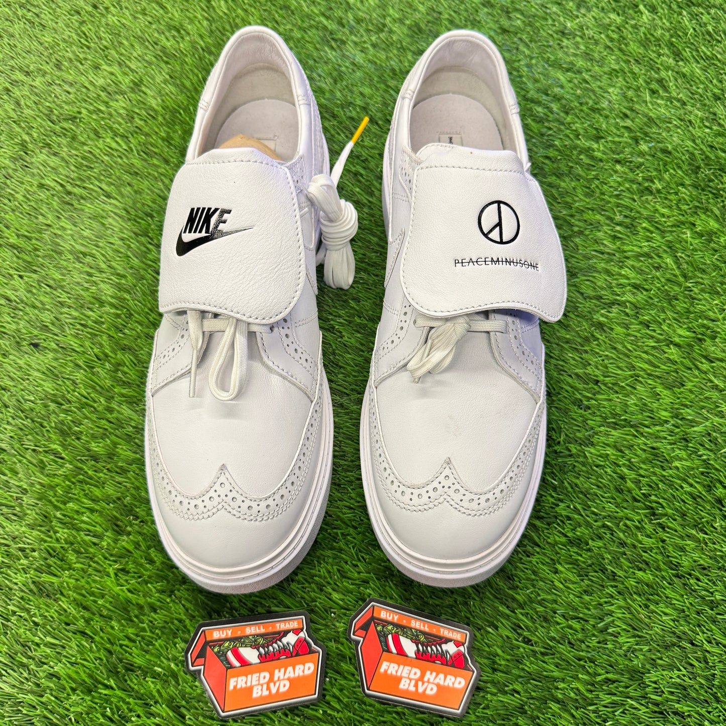 Kwondo 1 G-Dragon Peaceminusone Triple White SIZE 13M/14.5W
