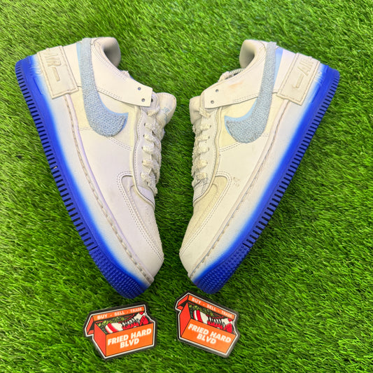 Air Force 1 Low Shadow Chenille Swoosh Blue Tint (Women's) SIZE 9.5M/11W