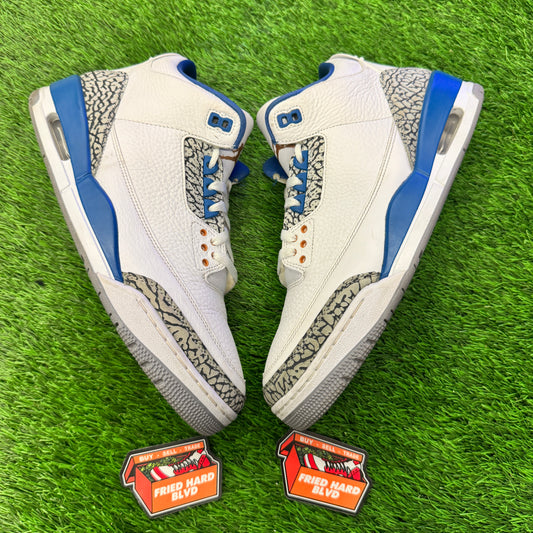 Jordan 3 Retro Mid Washington Wizards SIZE 12M/13.5W