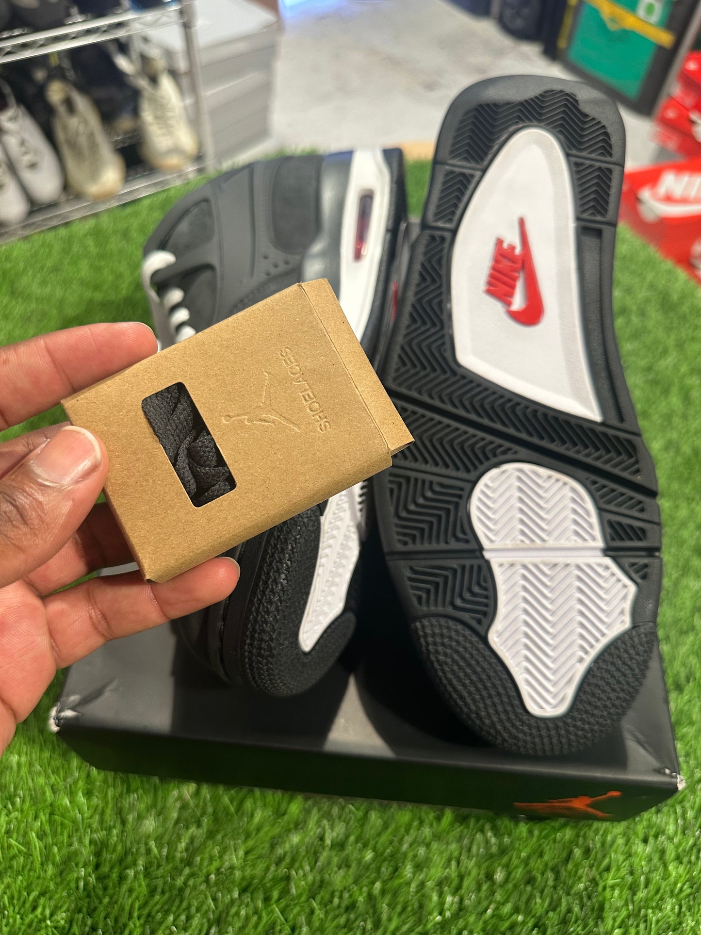 Jordan 4 RM SP Nigel Sylvester Driveway Grey