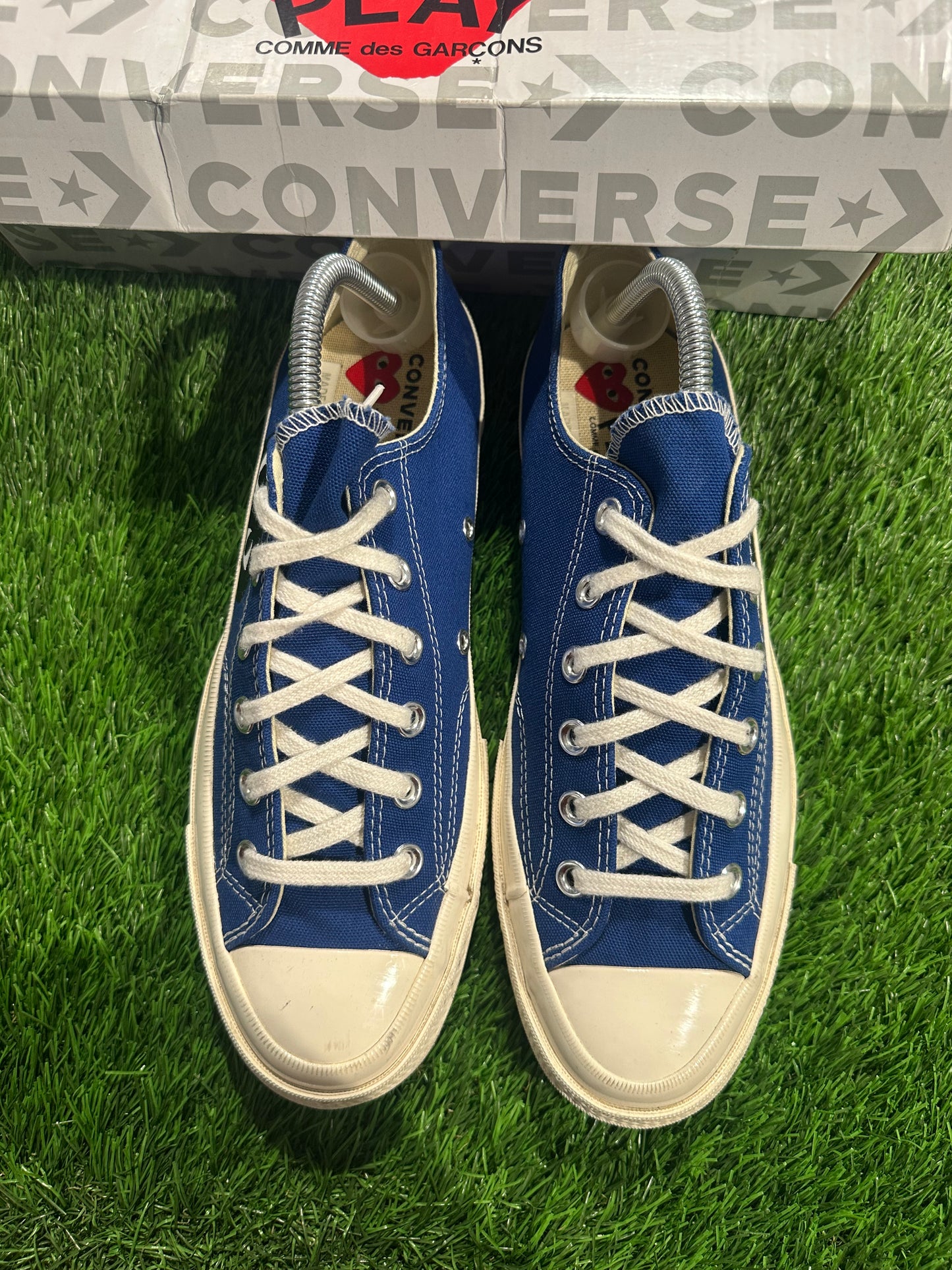 Converse Chuck Taylor All Star 70 Ox Comme des Garcons PLAY Blue Quartz 8M/9.5W