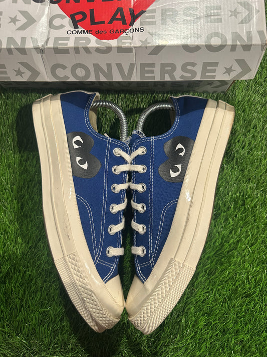 Converse Chuck Taylor All Star 70 Ox Comme des Garcons PLAY Blue Quartz 8M/9.5W