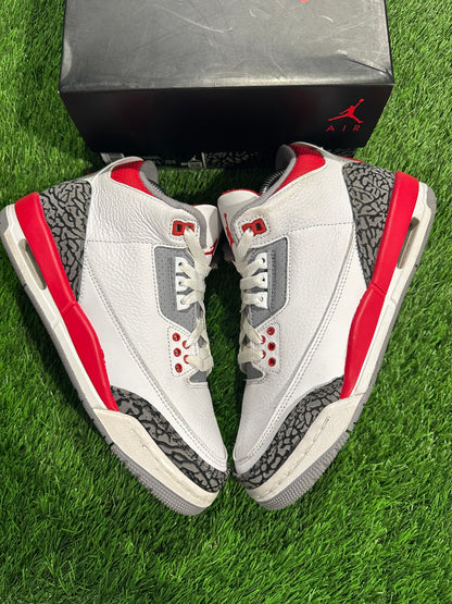 Jordan 3 Retro Fire Red (2022) (GS)