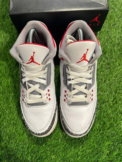 Jordan 3 Retro Fire Red (2022) (GS)