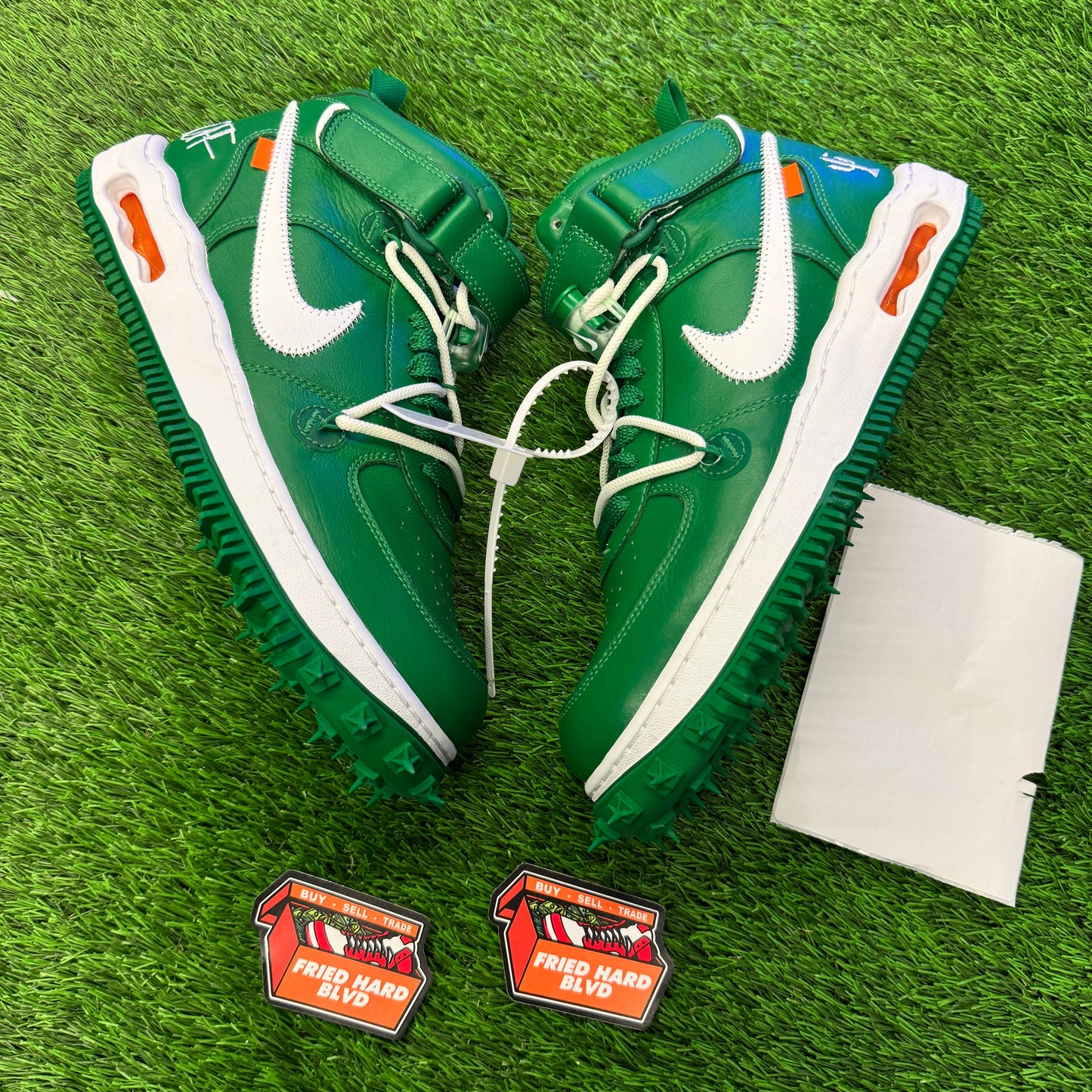 Air Force 1 Mid Off-White Pine Green SIZE 10M-10.5M